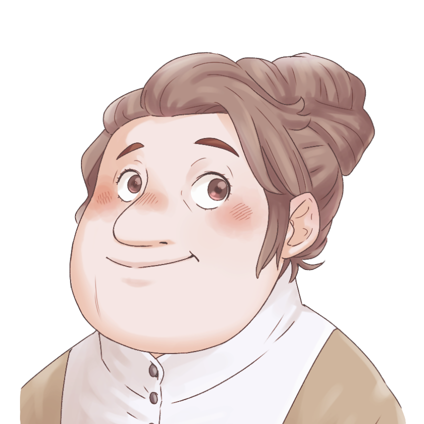 おばさんイラスト